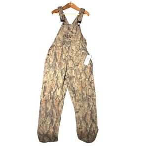 Natural Gear Mens Hunting Camo Lightweight Ripstop Bib Overalls Big 3XXXL New